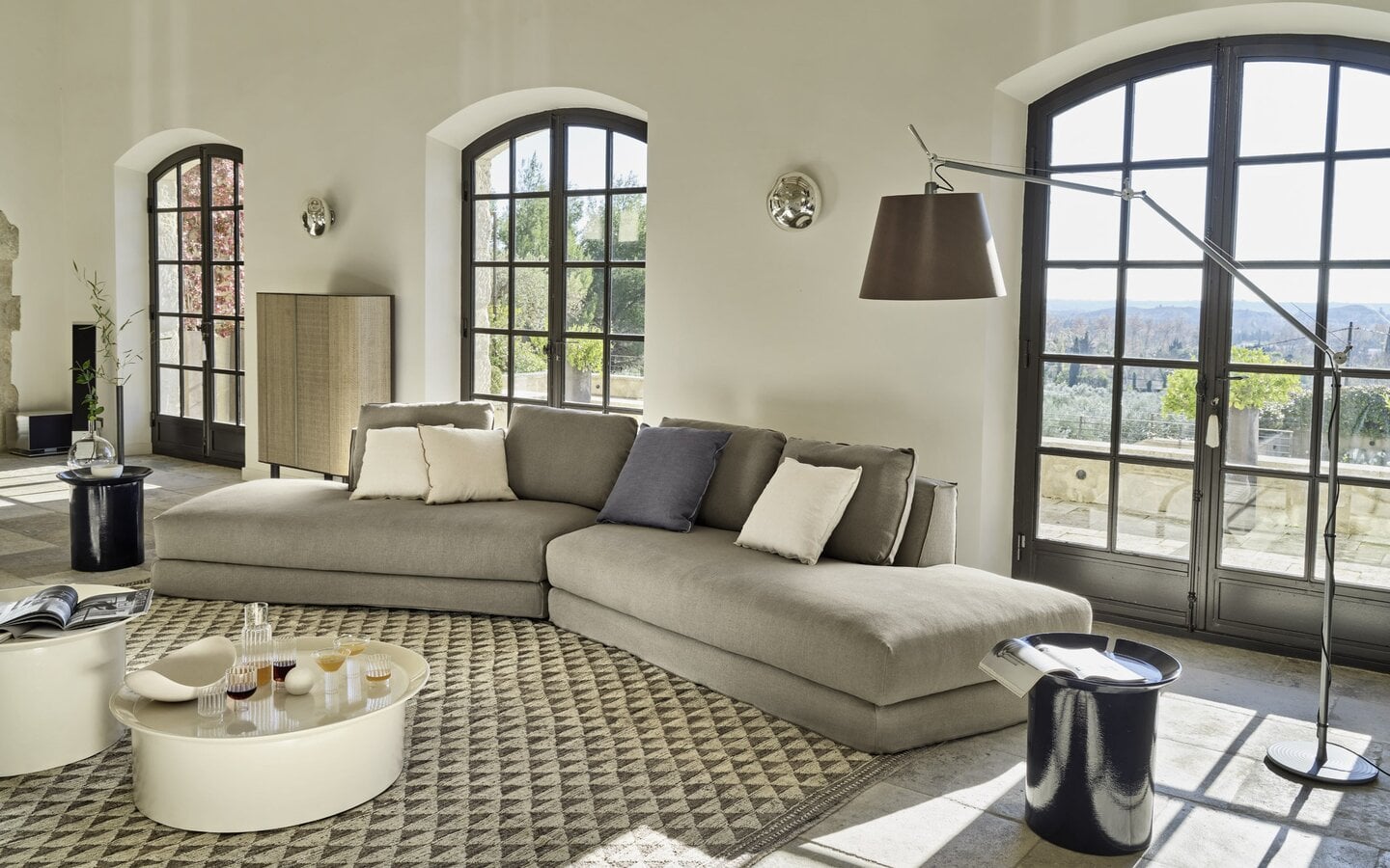 Paola Navone Loll modular sofa for Gervasoni