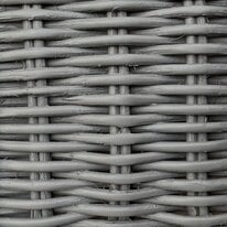 Lacquered rattan Grey