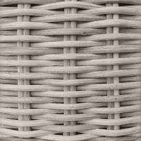 Stained rattan Birch