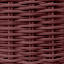 Stained rattan Maple